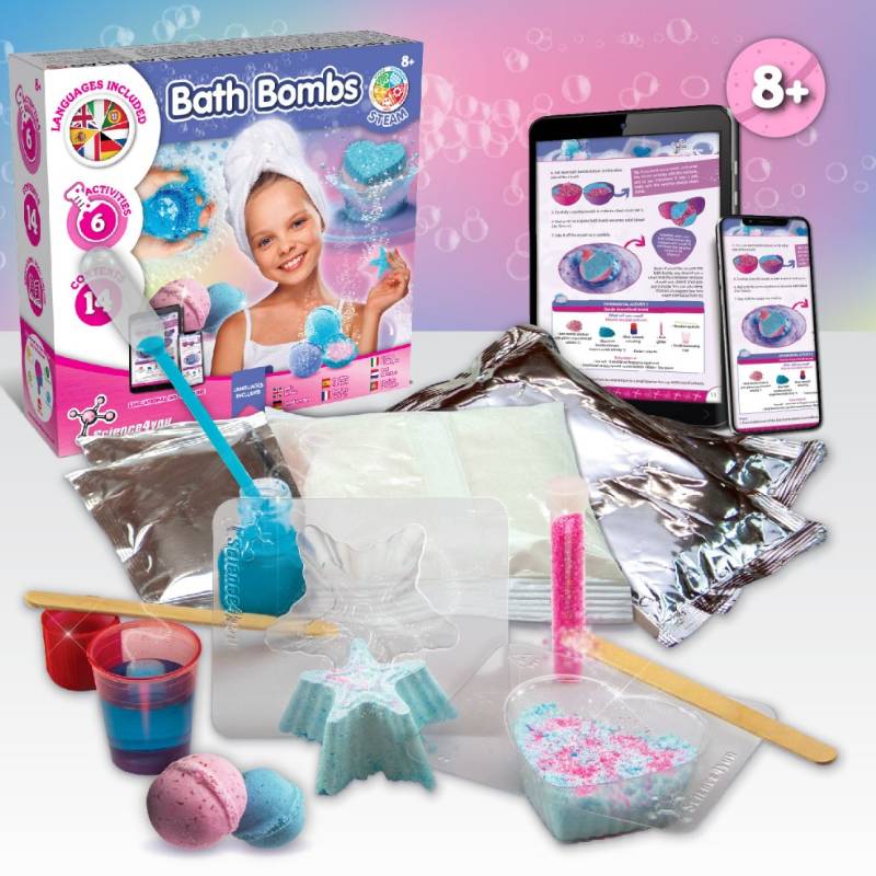 Bath Bombs for Kids Kit
