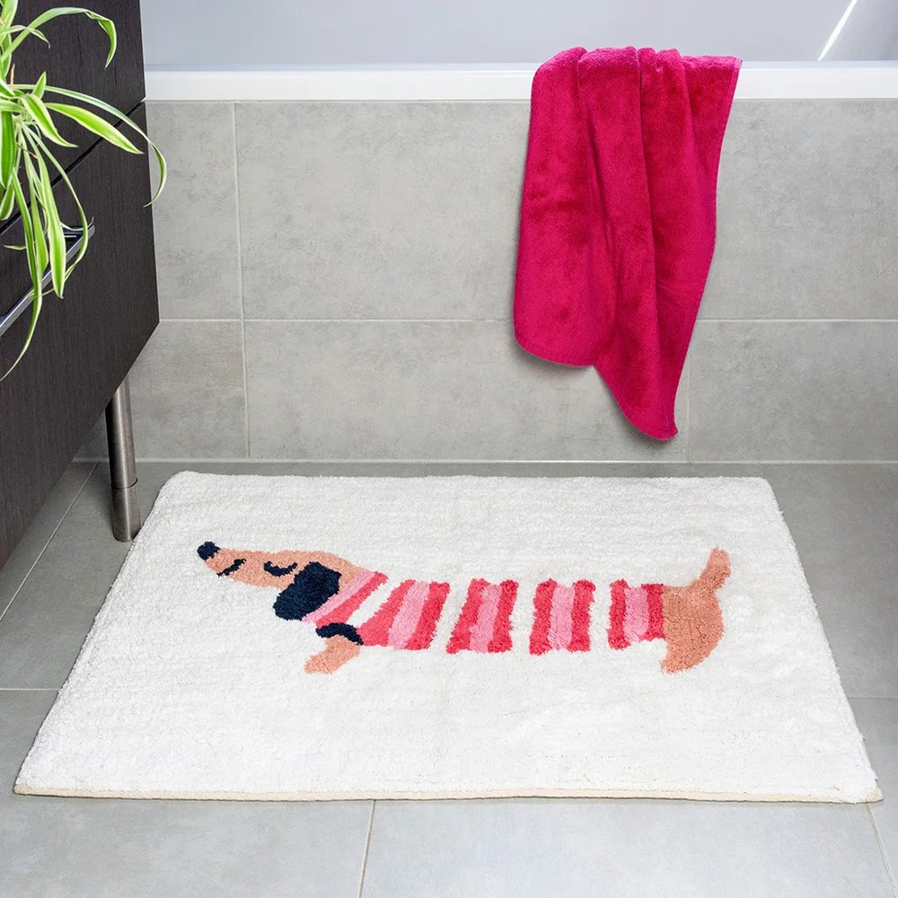 Badematte Dackel