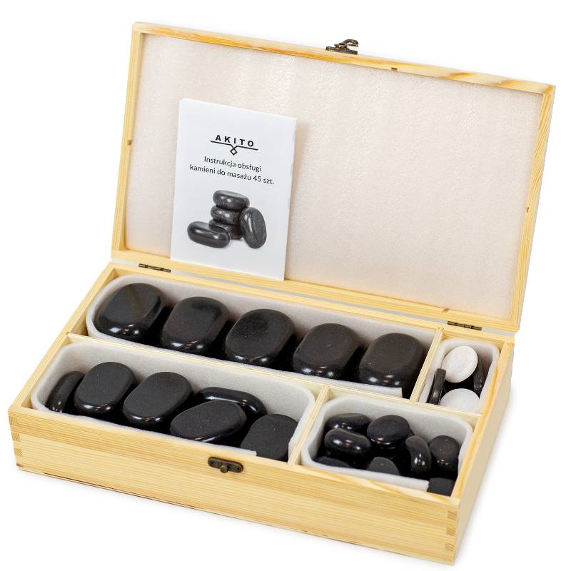 Akito Basalt Massage Stone Set