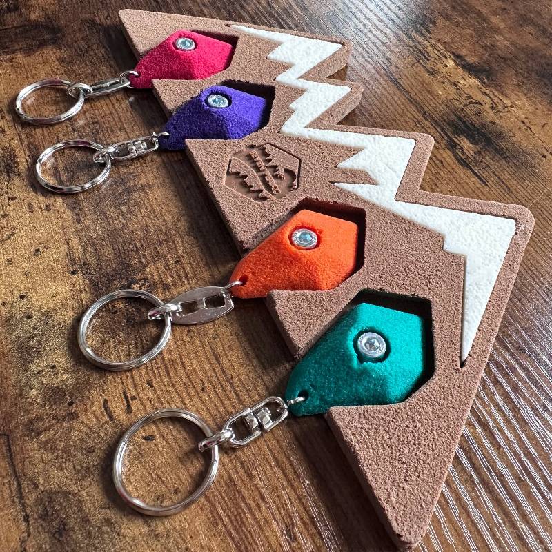 Climber Keychain Holder