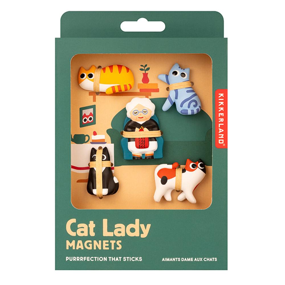 Cat Lady Magnets