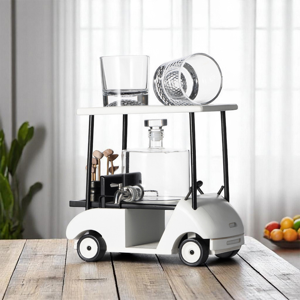 Dekanter-Set Golfcart