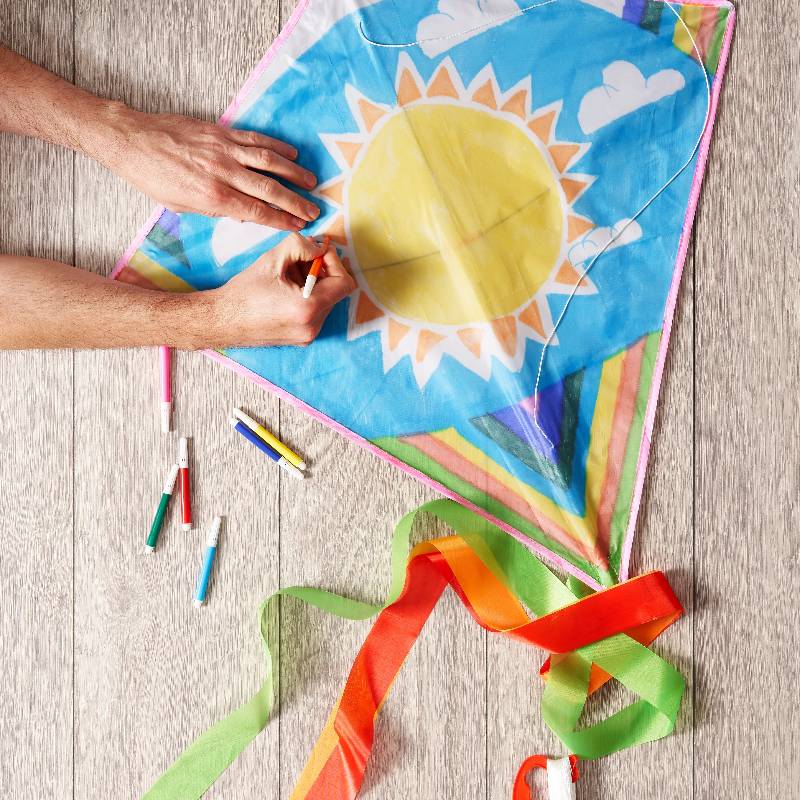 Kite Colouring Set