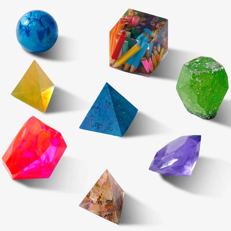 Epoxy Resin Silicone Mold Set