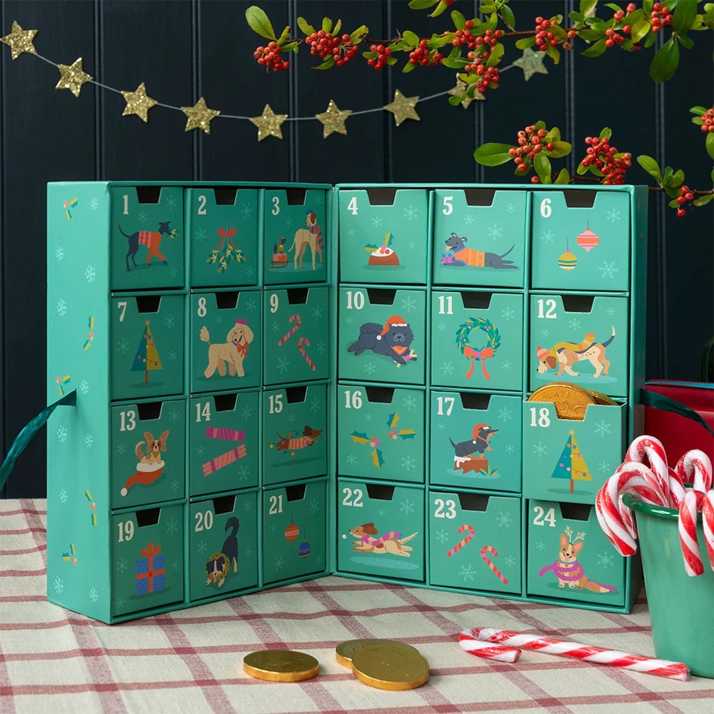 Festive Friends Adventskalender zum Selberfllen
