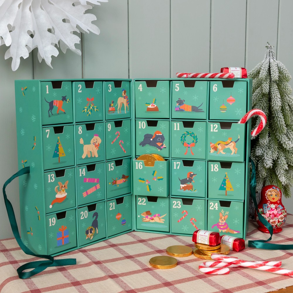 Festive Friends Adventskalender zum Selberfllen