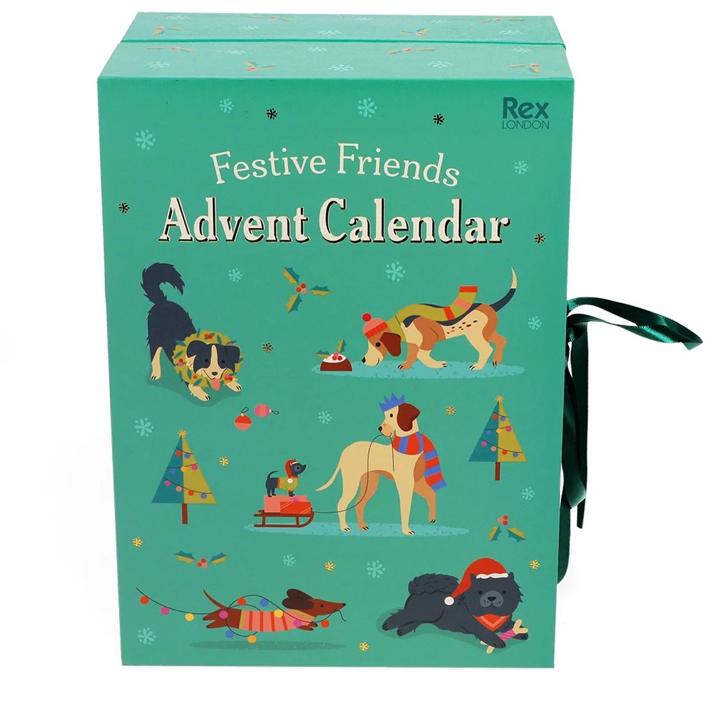 Festive Friends Adventskalender zum Selberfllen