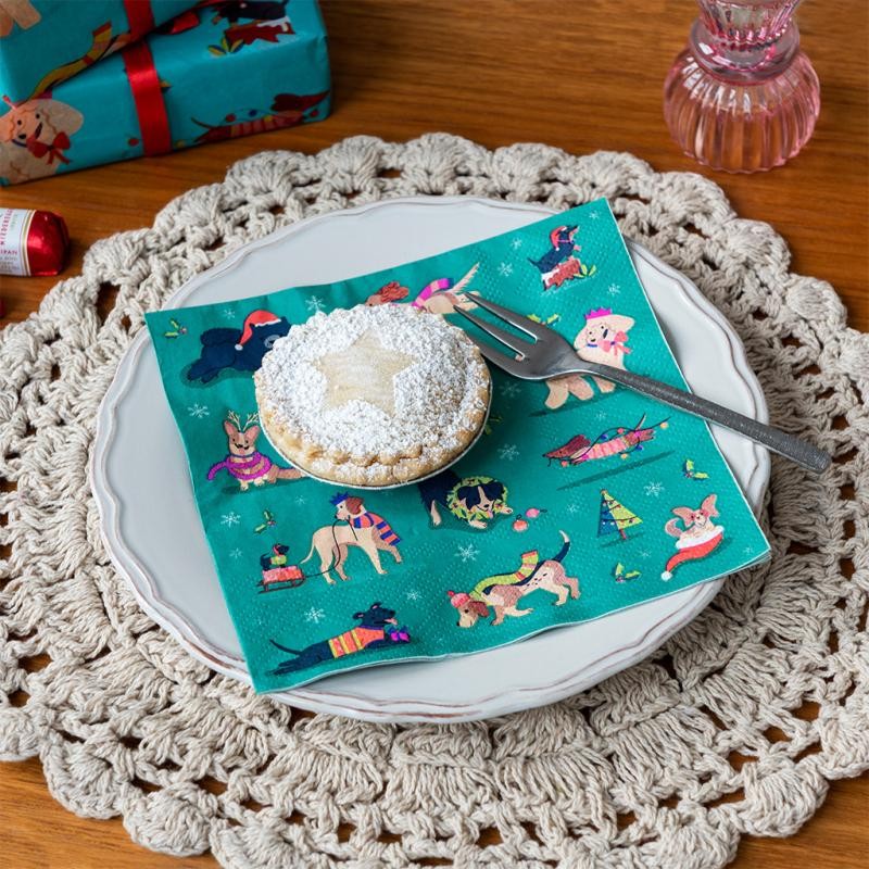 Festive Friends Papierservietten