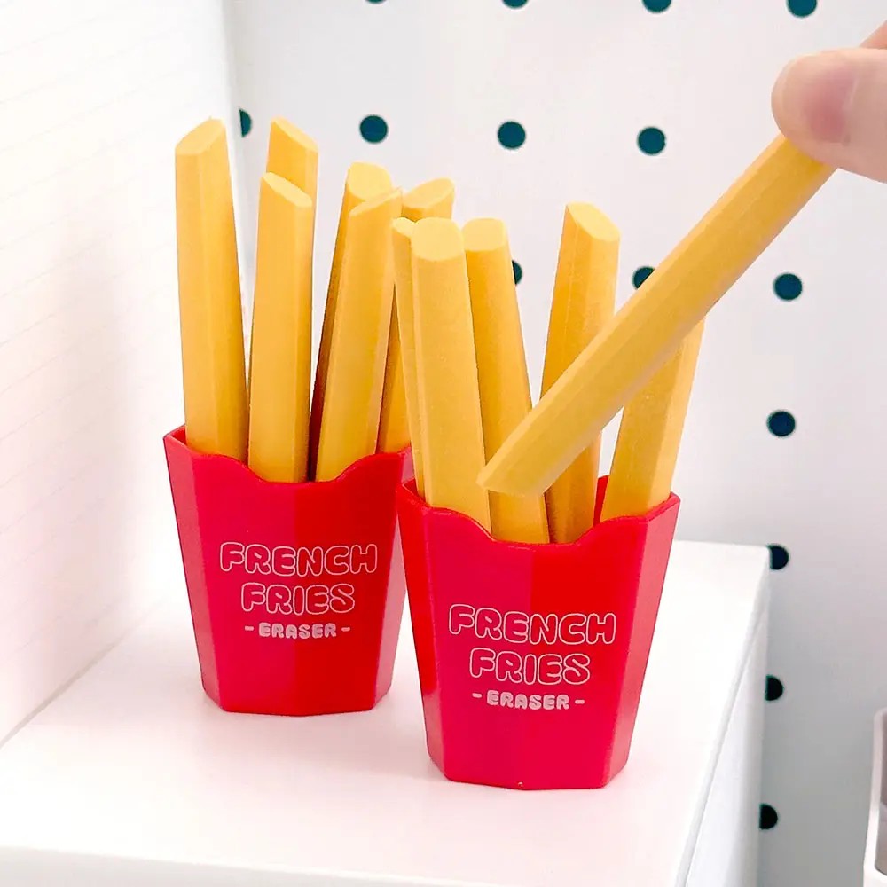 French Fries Radiergummi-Set