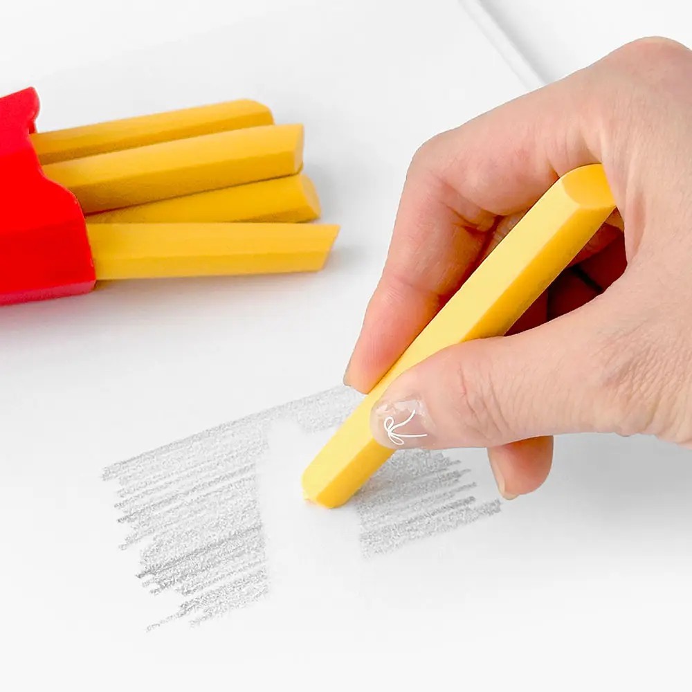 French Fries Radiergummi-Set