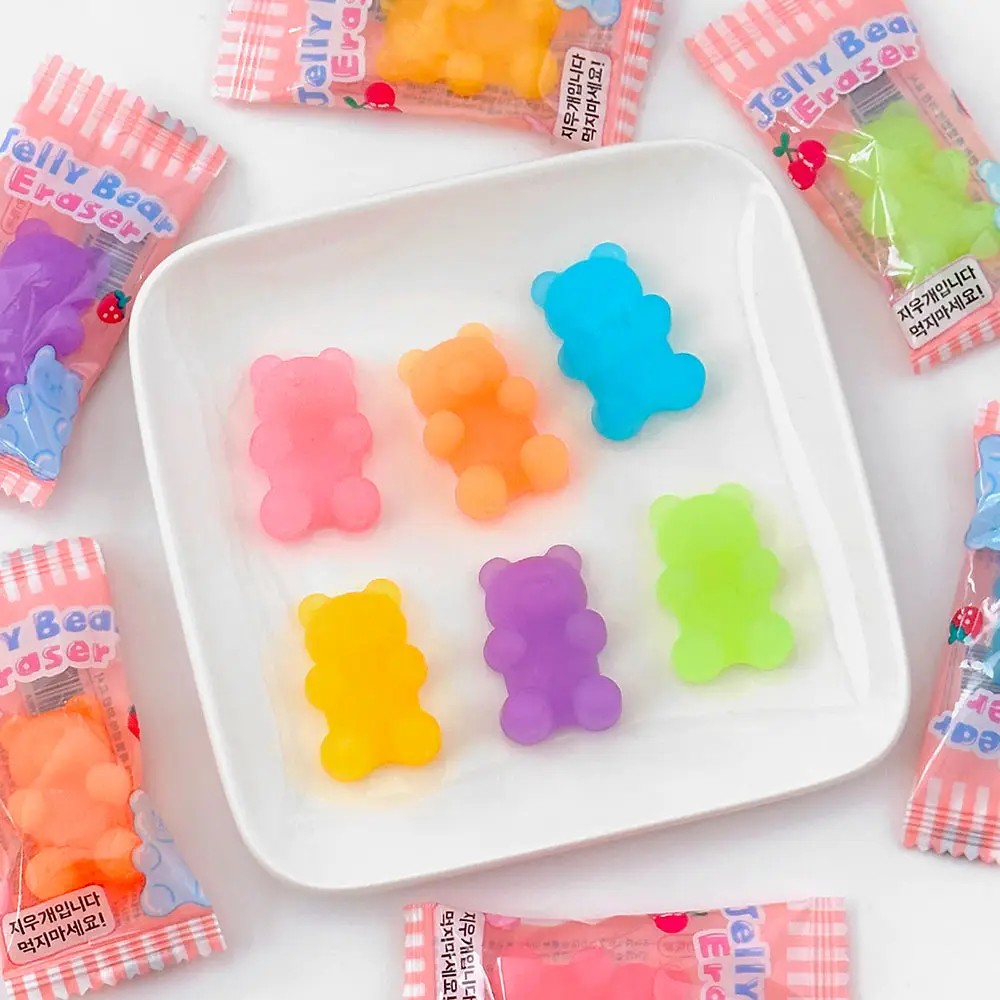 Gummibrchen Radiergummi-Set