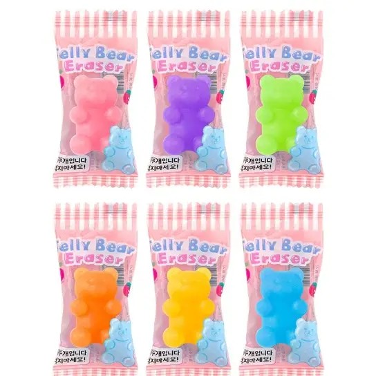 Gummibrchen Radiergummi-Set
