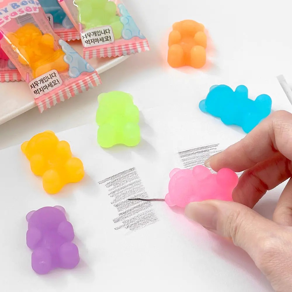 Gummibrchen Radiergummi-Set
