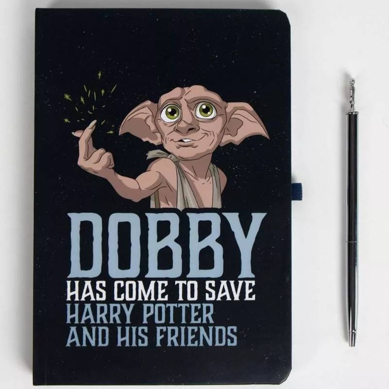 Harry Potter Dobby Socks & Notebook Se