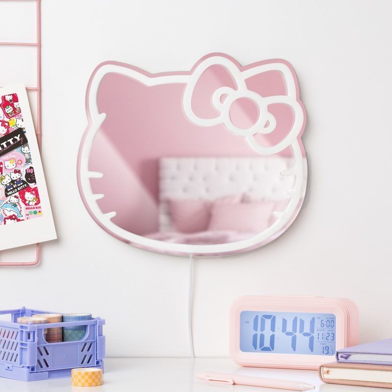 Hello Kitty LED-Neonspiegel