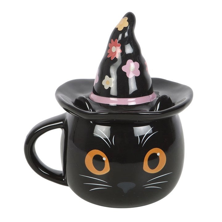 Katzen-Hexe Tasse