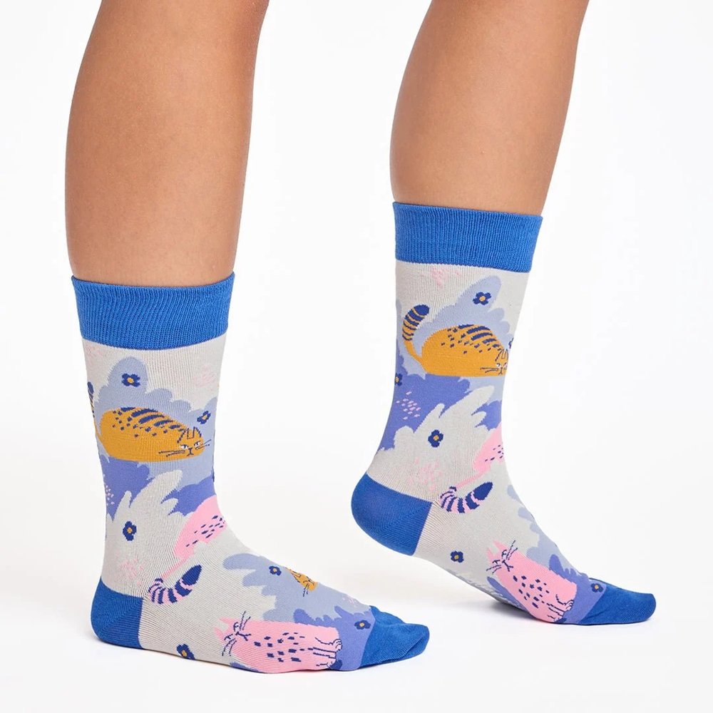 Katzen-Socken im 3er-Set