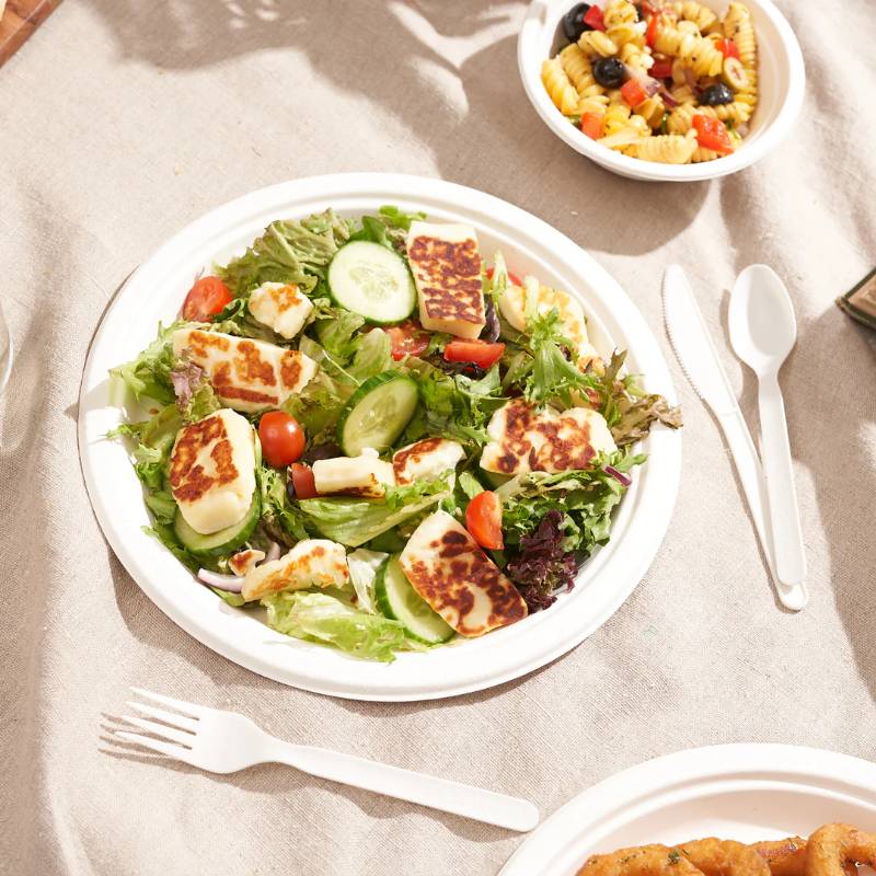 Compostable Cutlery Set  White