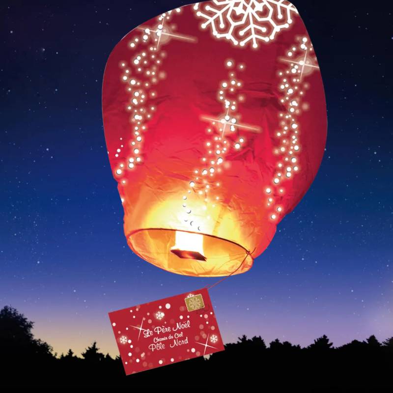 Flying Letter to Santa  Sky Lantern