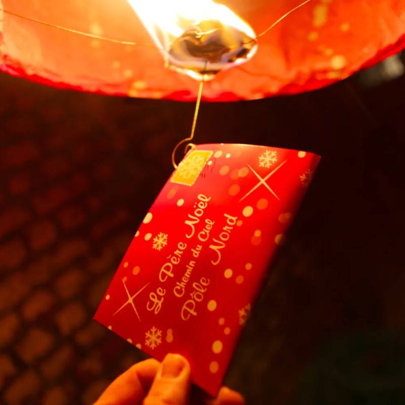 Flying Letter to Santa  Sky Lantern