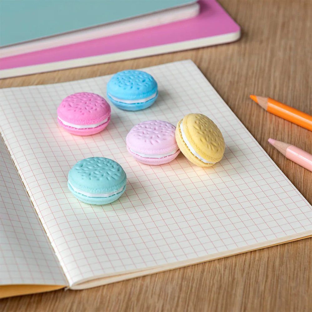 Macaron Radiergummis