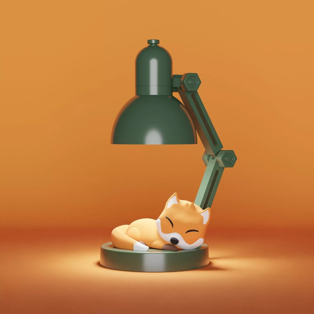 Mini Lampe Fuchs