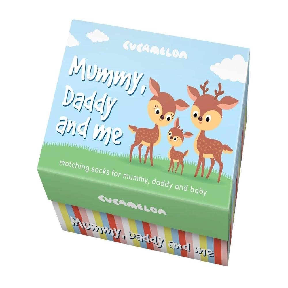 Mummy Daddy and Me Sock Set
