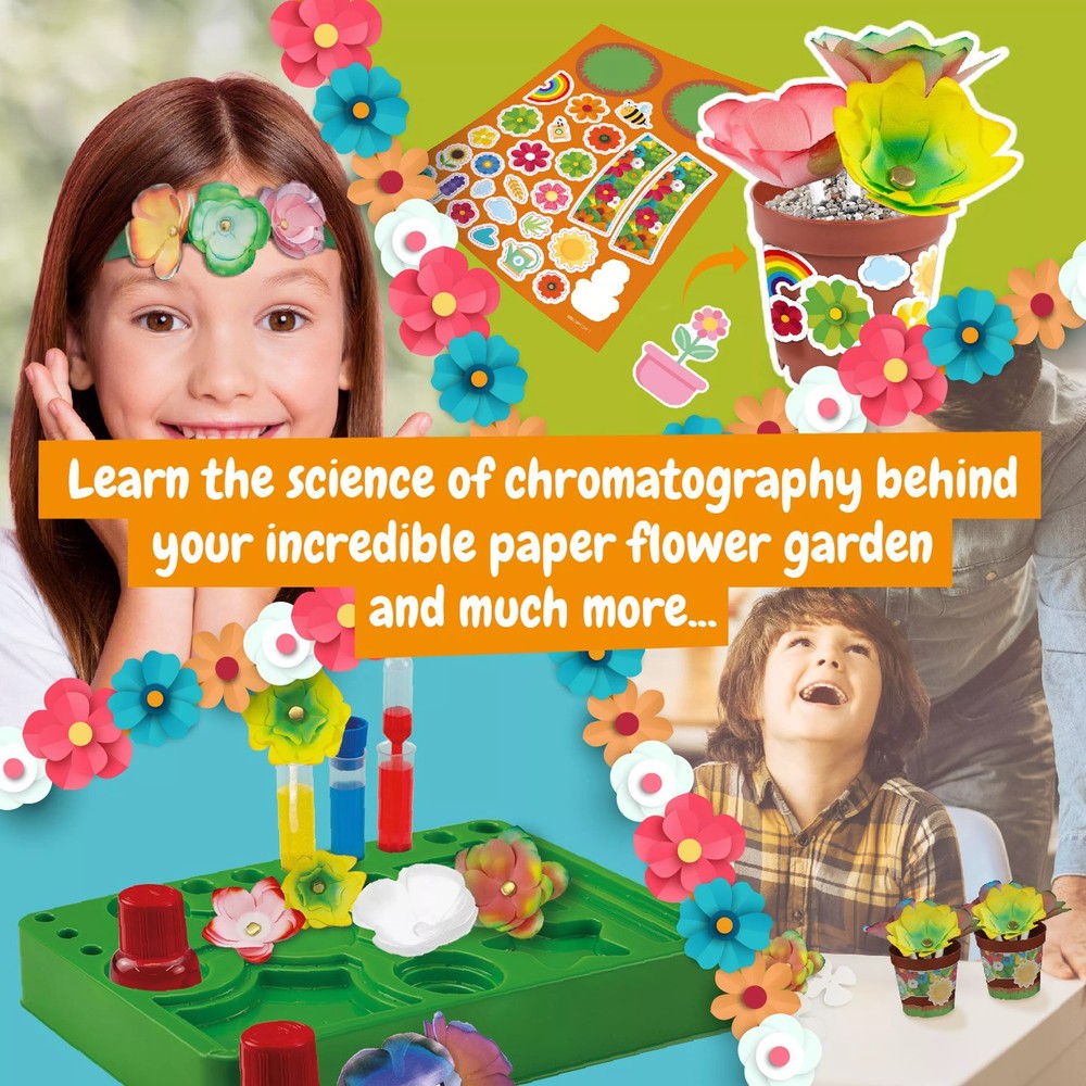 Papierblumen Bastelset