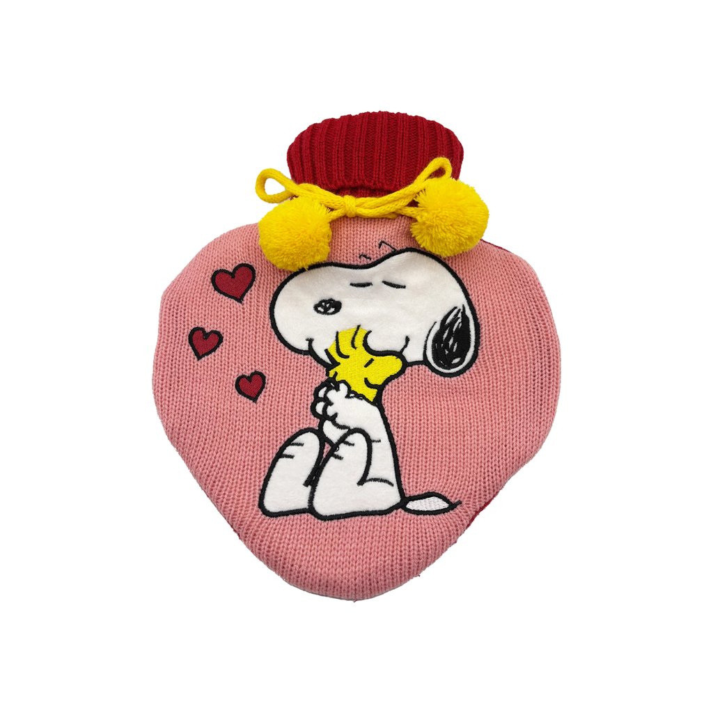Peanuts Snoopy Love Wrmflasche