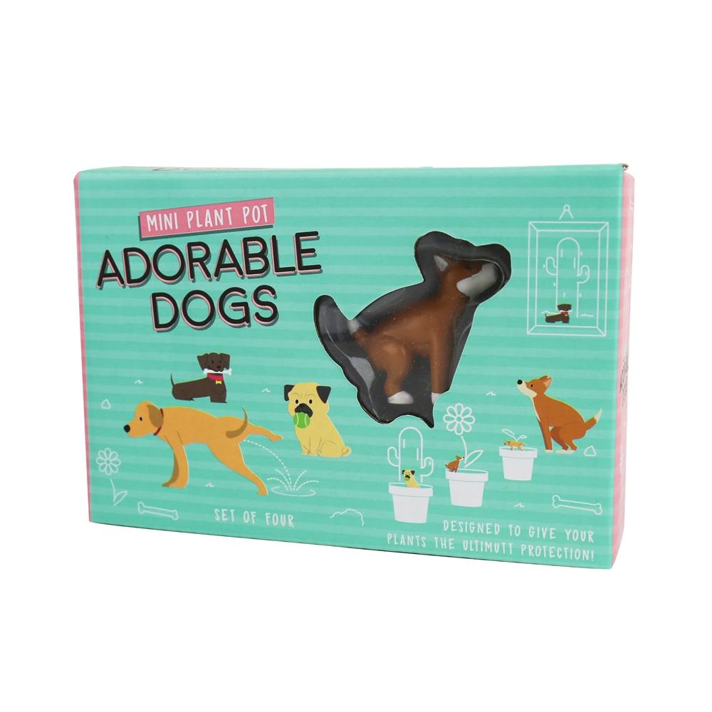 Adorable Dogs Plant Markers