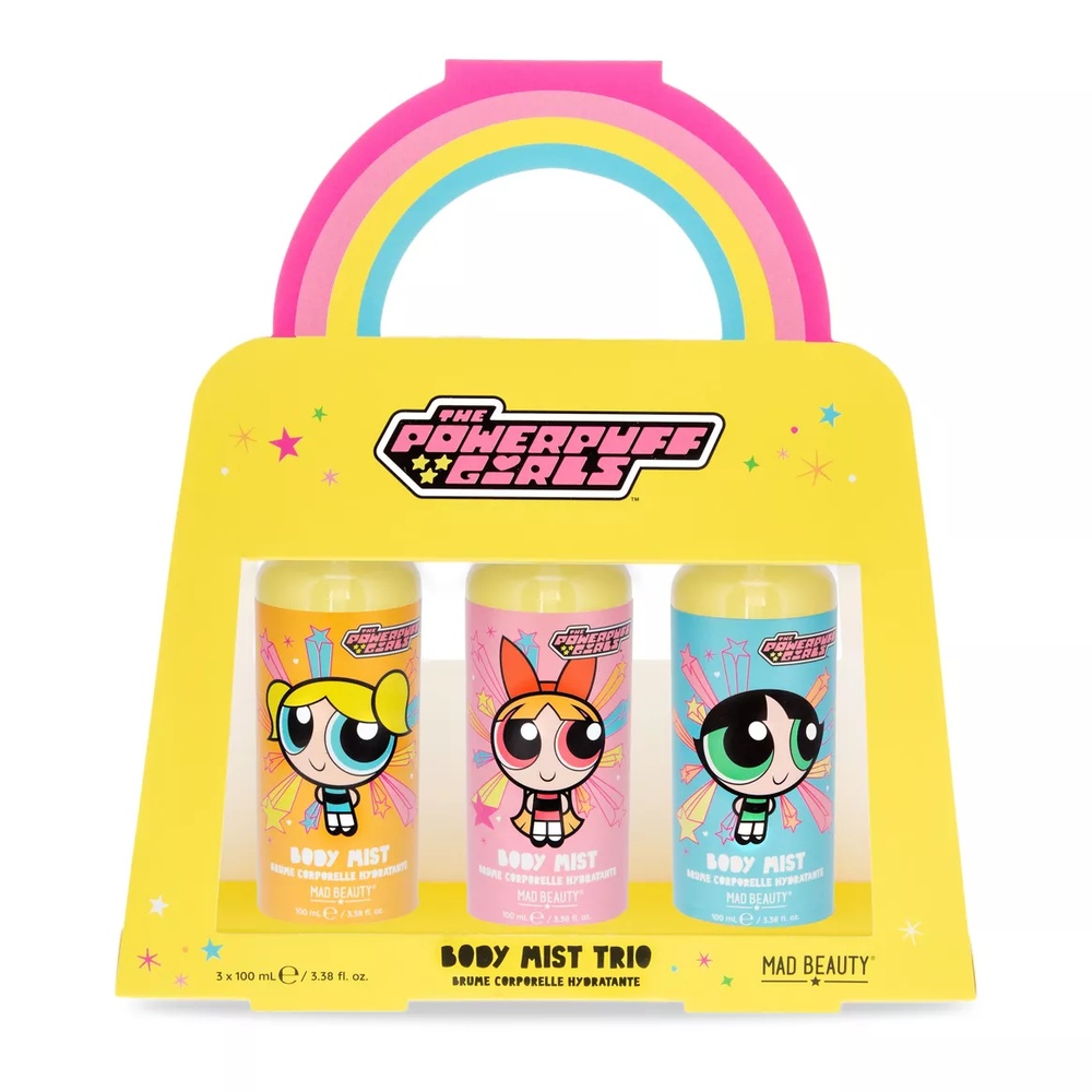 Powerpuff Girls Body Mist Trio
