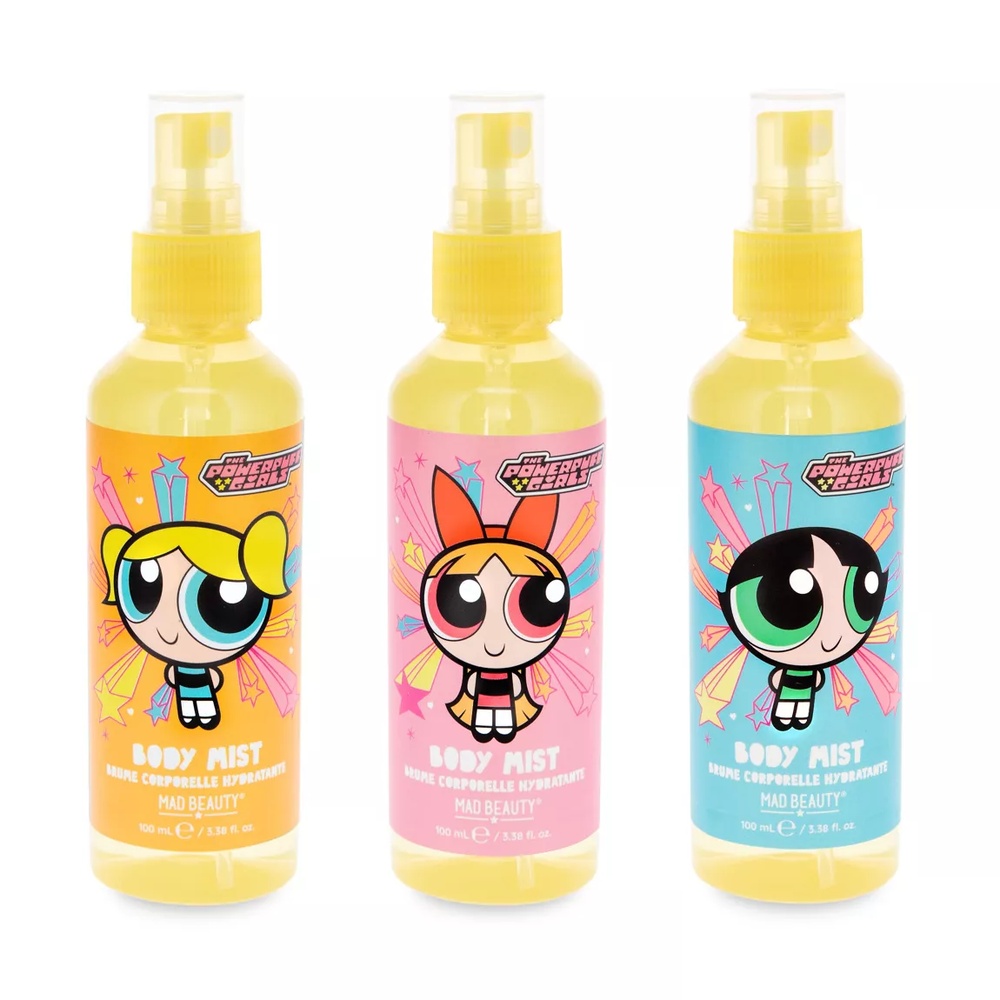 Powerpuff Girls Body Mist Trio