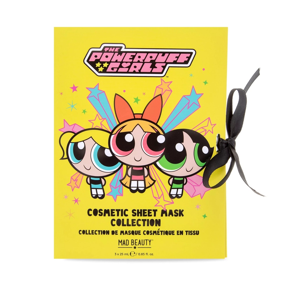 Powerpuff Girls Cosmetic Sheet Mask Set
