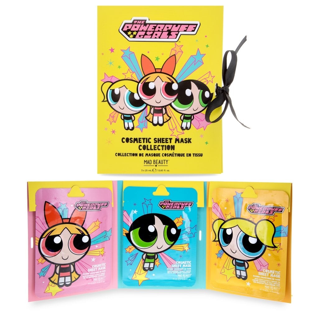Powerpuff Girls Cosmetic Sheet Mask Set