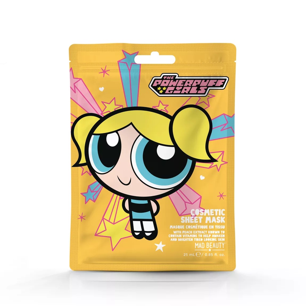 Powerpuff Girls Cosmetic Sheet Mask Set