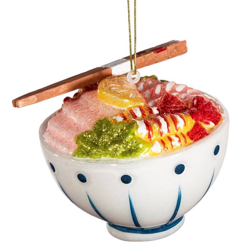Ramen Bowl Shaped Bauble