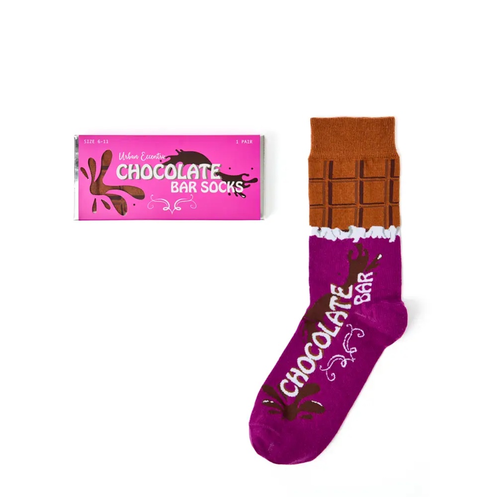Schokoladentafel-Socken