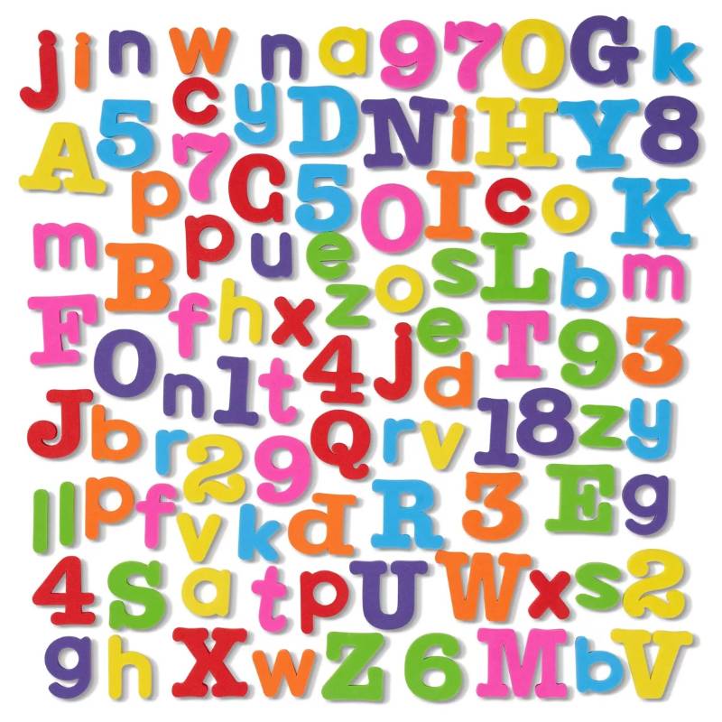 Foam Letters and Numbers Set