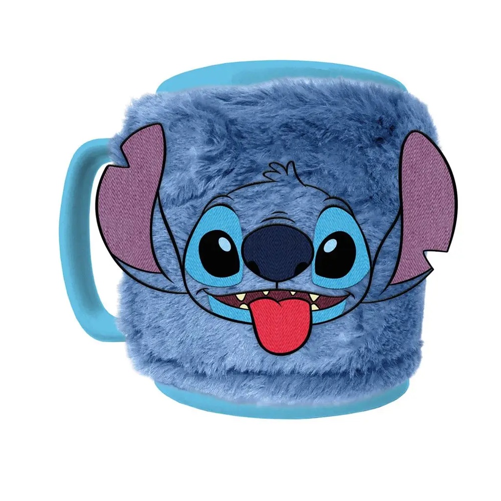 Stitch Plsch-Tasse