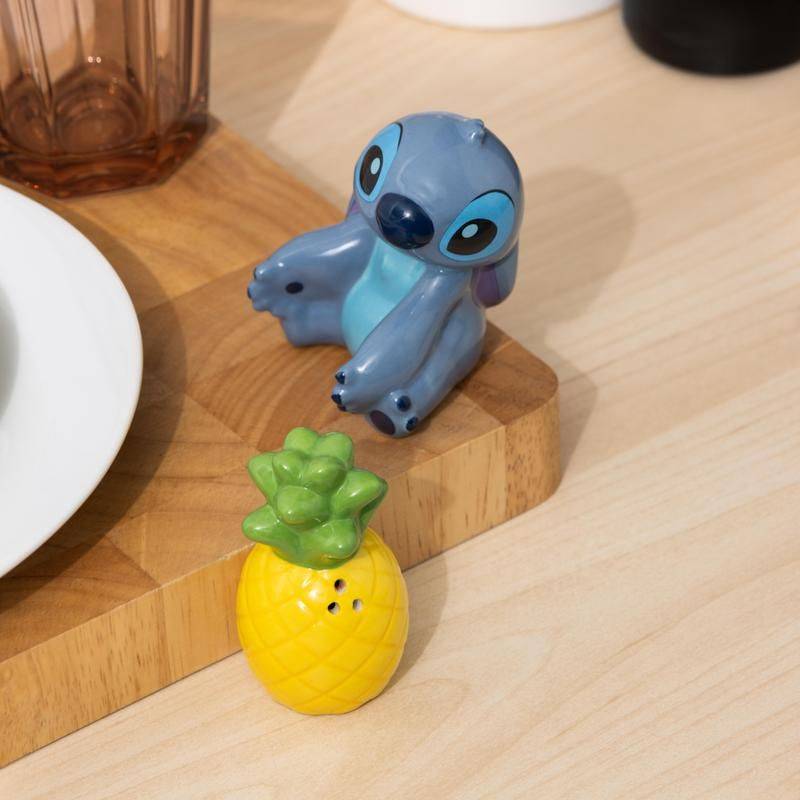 Stitch & Pineapple Salt and Pepper Shakers