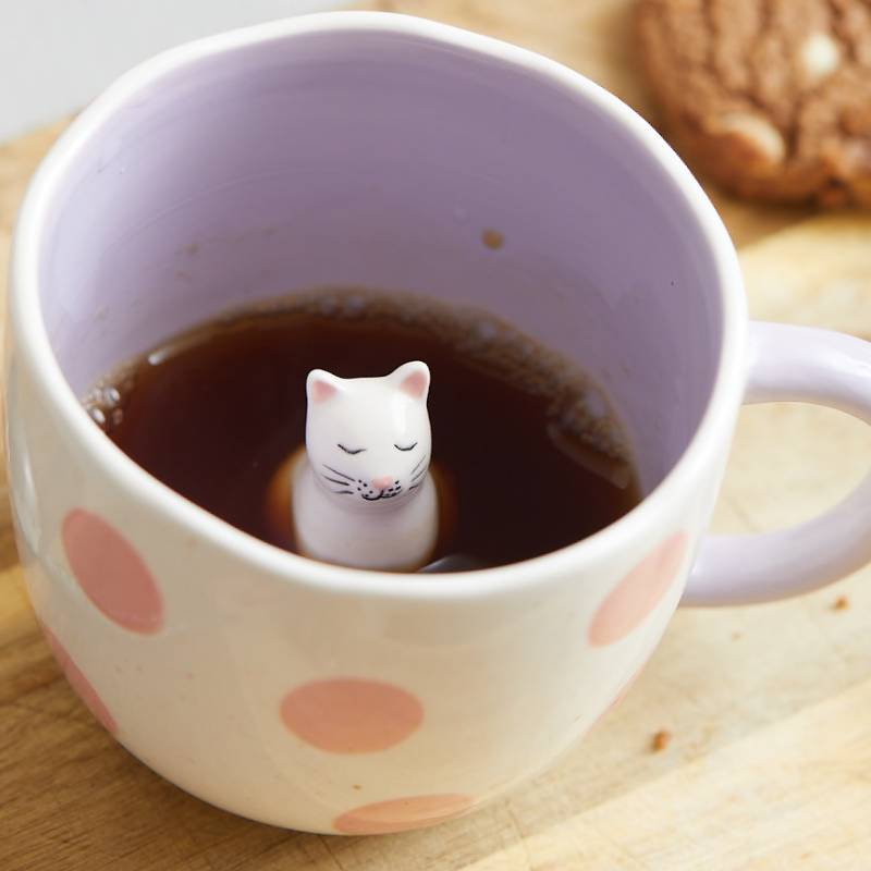 Surprise Hidden Cat Mug