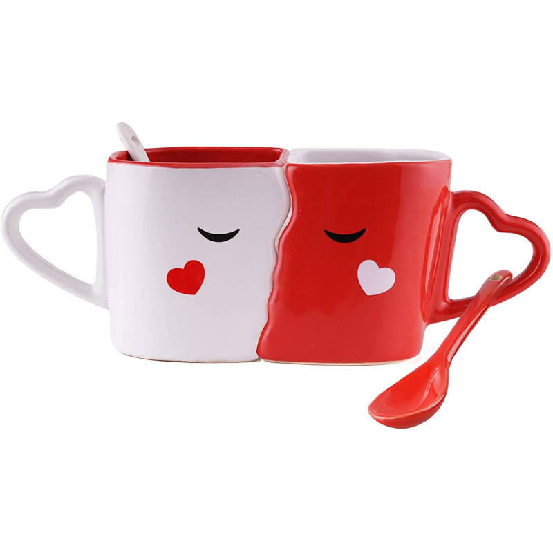 Kissing Cups  Tasses Romantiques