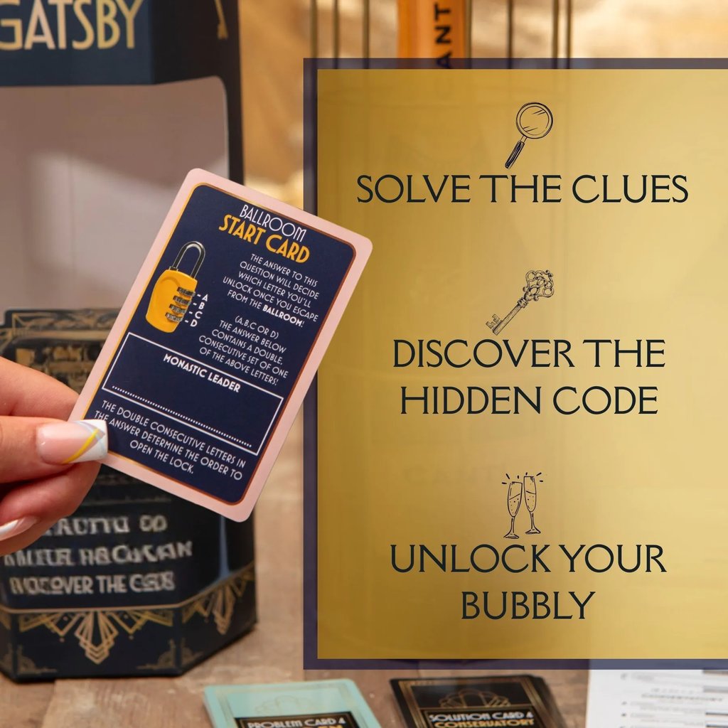 The Great Gatsby Sekt Escape Game