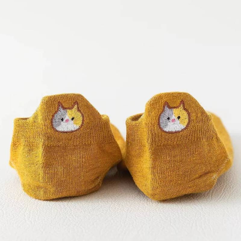Cat Sneaker Socks