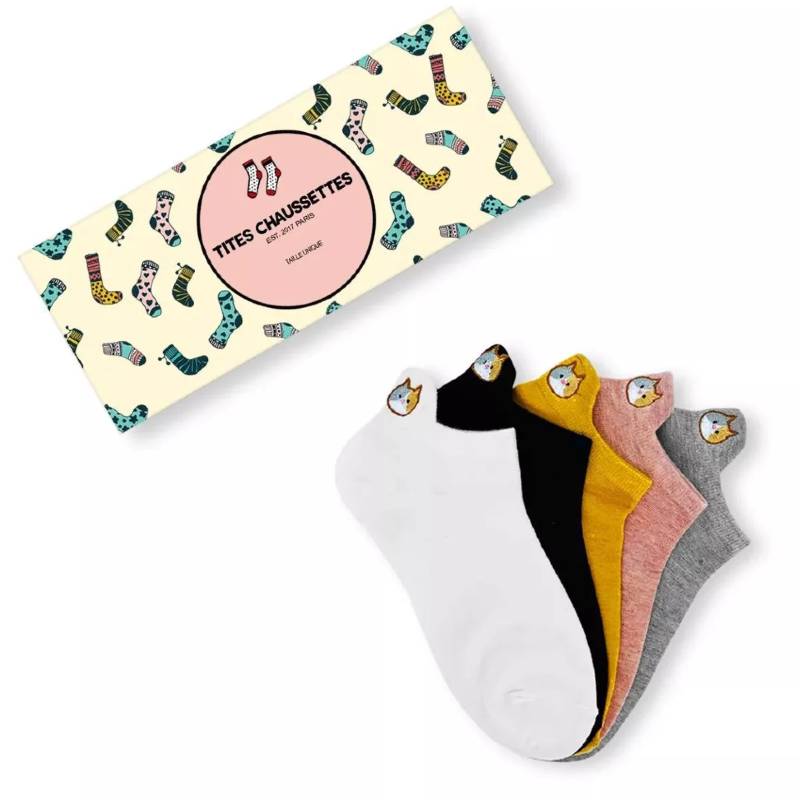 Cat Sneaker Socks