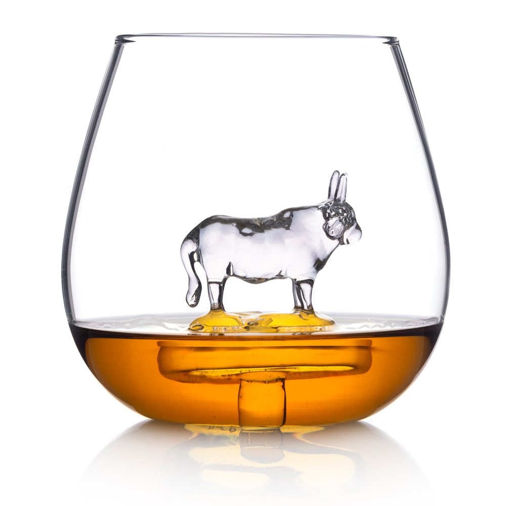 Trinkglas Hochlandrind