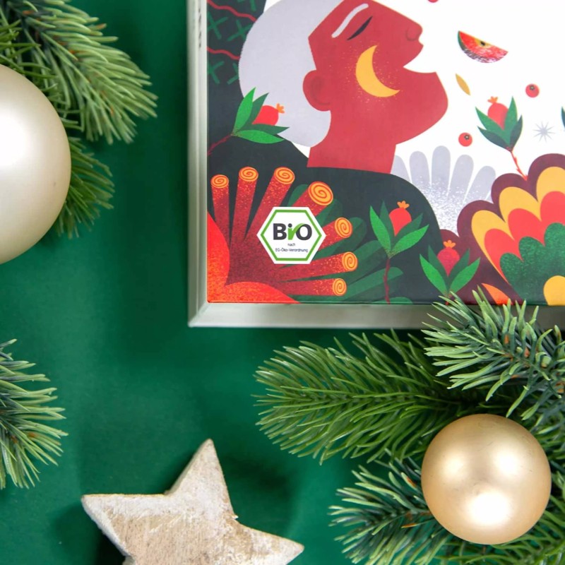 Weihnachtsbaum Tee-Adventskalender