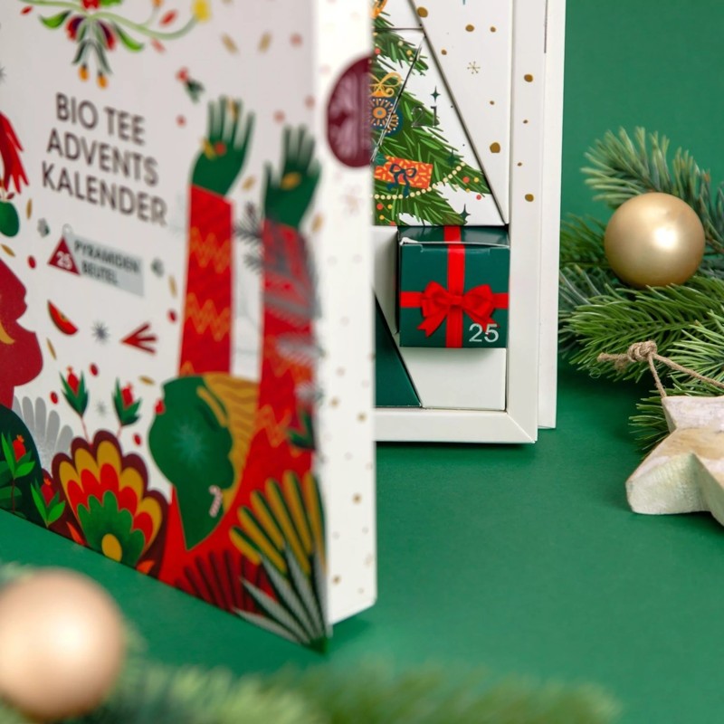Weihnachtsbaum Tee-Adventskalender