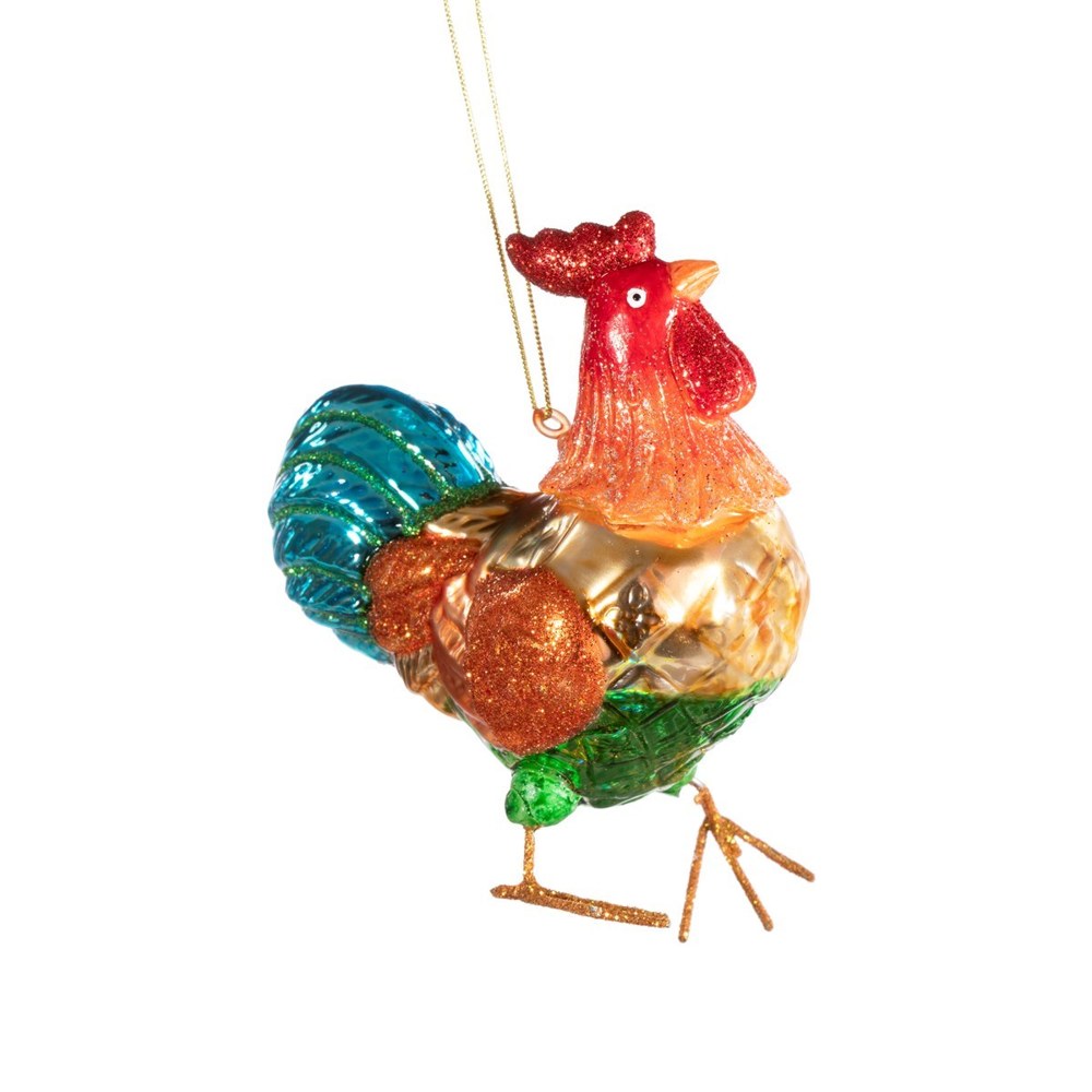 Weihnachtsschmuck Gockel