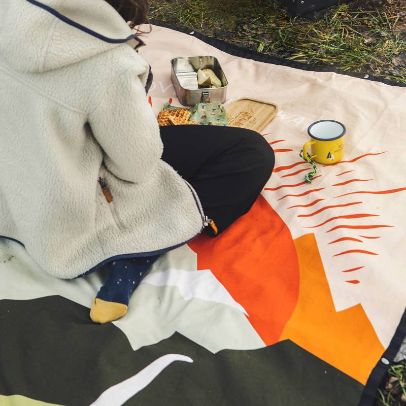 Adventure Awaits Picnic Blanket